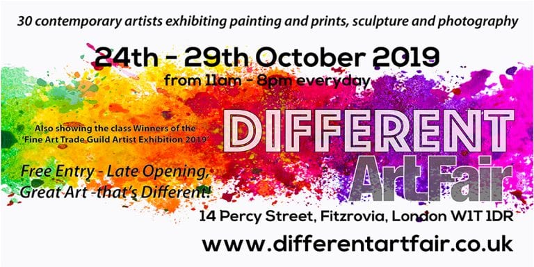 invitation different art fair fitzrovia london